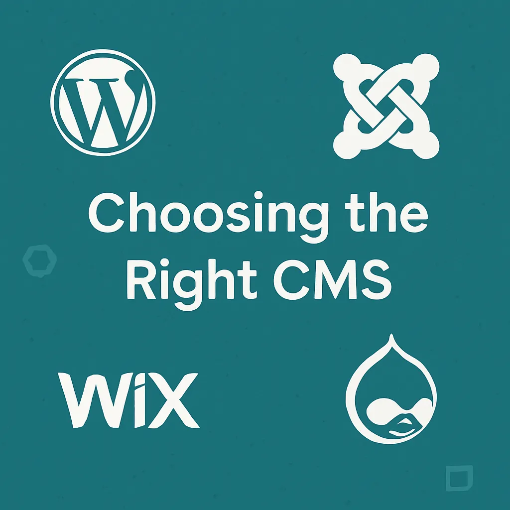 Choosing the Right CMS: A Beginner's Guide to WordPress, Joomla, Drupal, and More